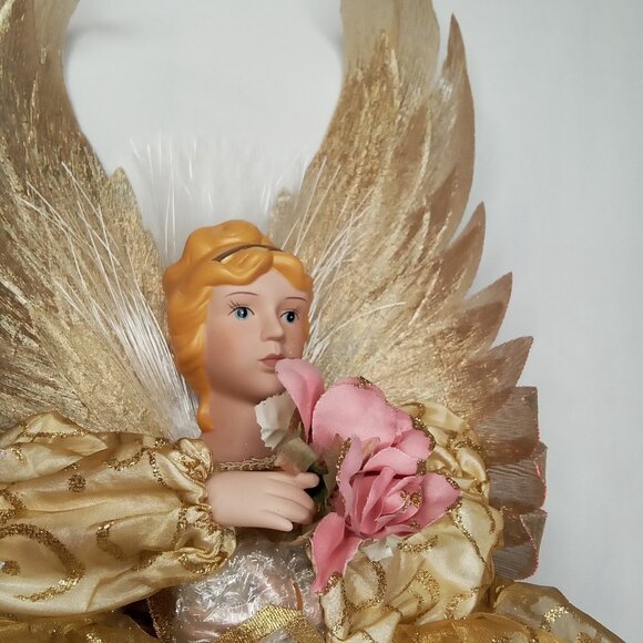 Christmas Tree Topper With Original Box Radiant Fiber Optic Angel Avon 2006 - Picture 3 of 16